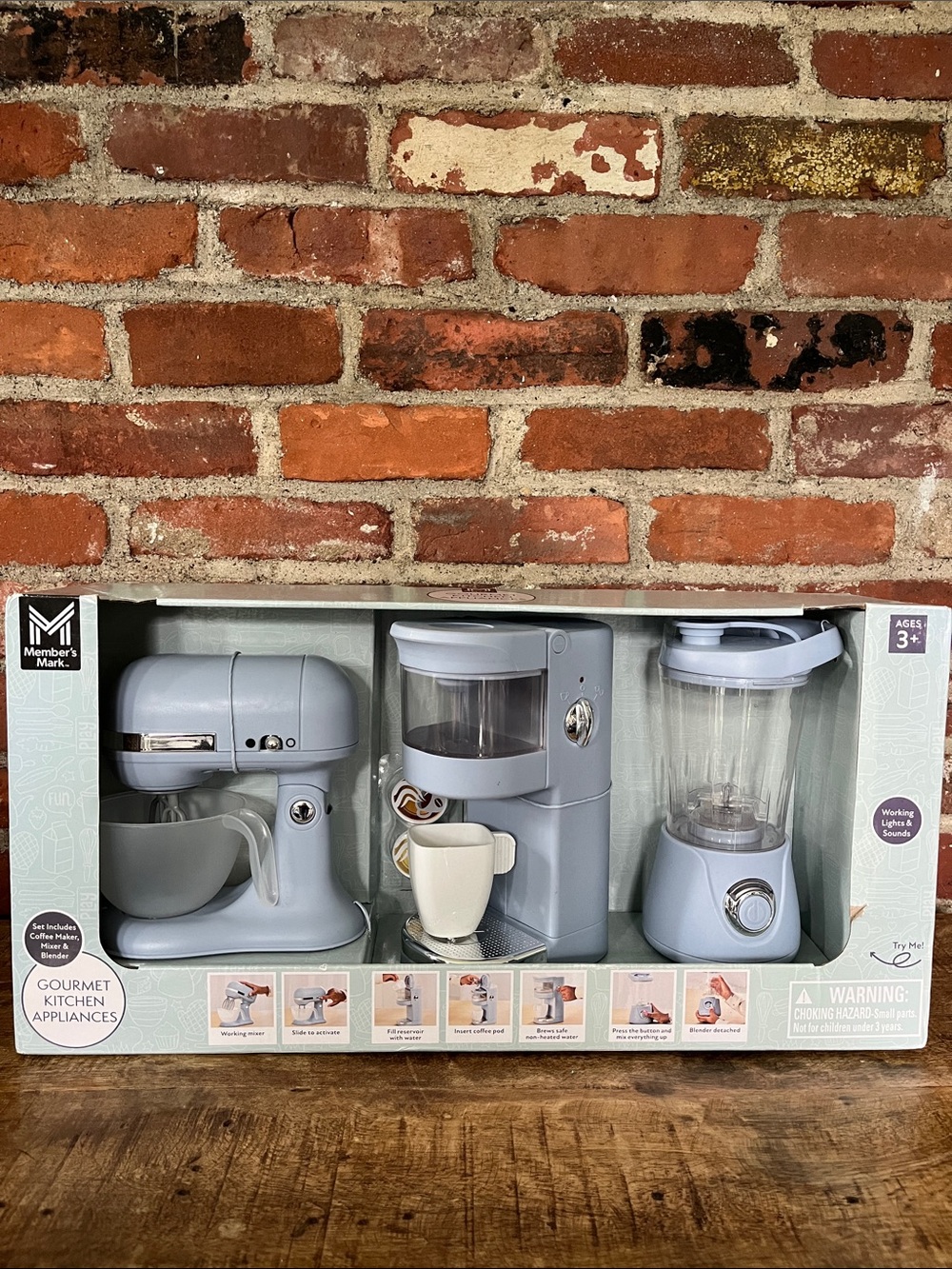 Kids' Gourmet Kitchen Appliances Playset - Light blue